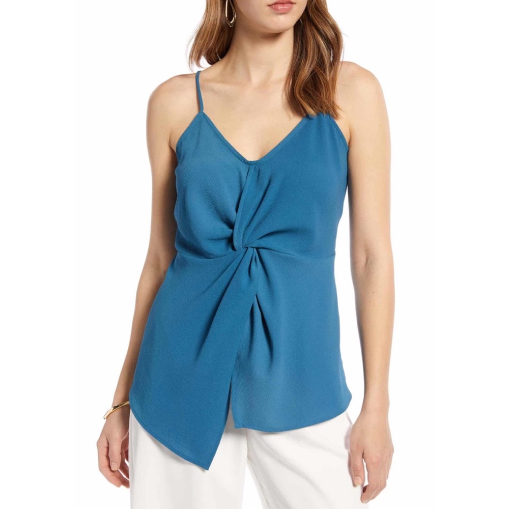 Halogen Twist Front Crepe Camisole M